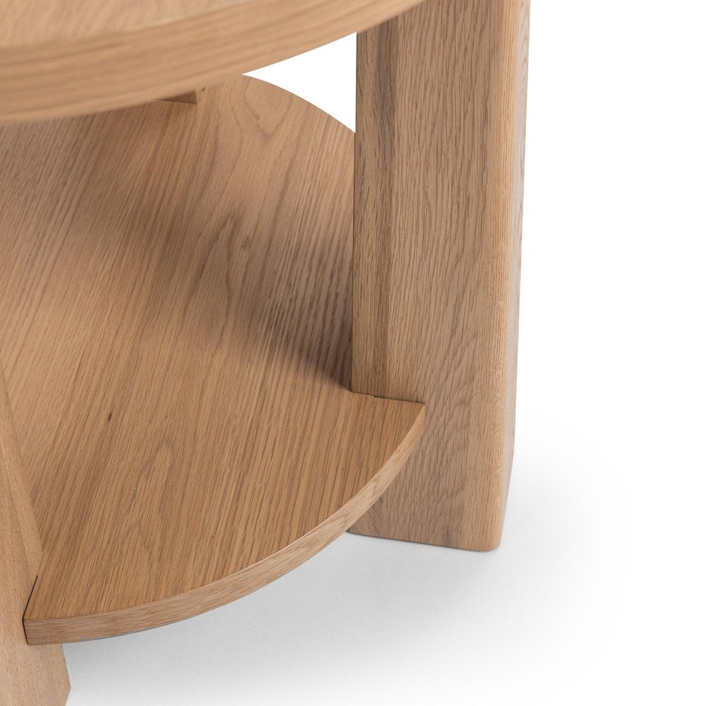Classic Home - Kenzie Wood End Table - Amber Toast - 51031849 view 5