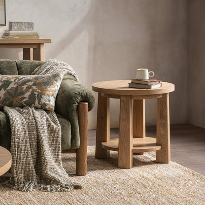 Classic Home - Kenzie Wood End Table - Amber Toast - 51031849 view 6