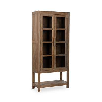 Classic Home - Kharga Reclaimed Wood Display Cabinet - Natural - 52010986 view 1