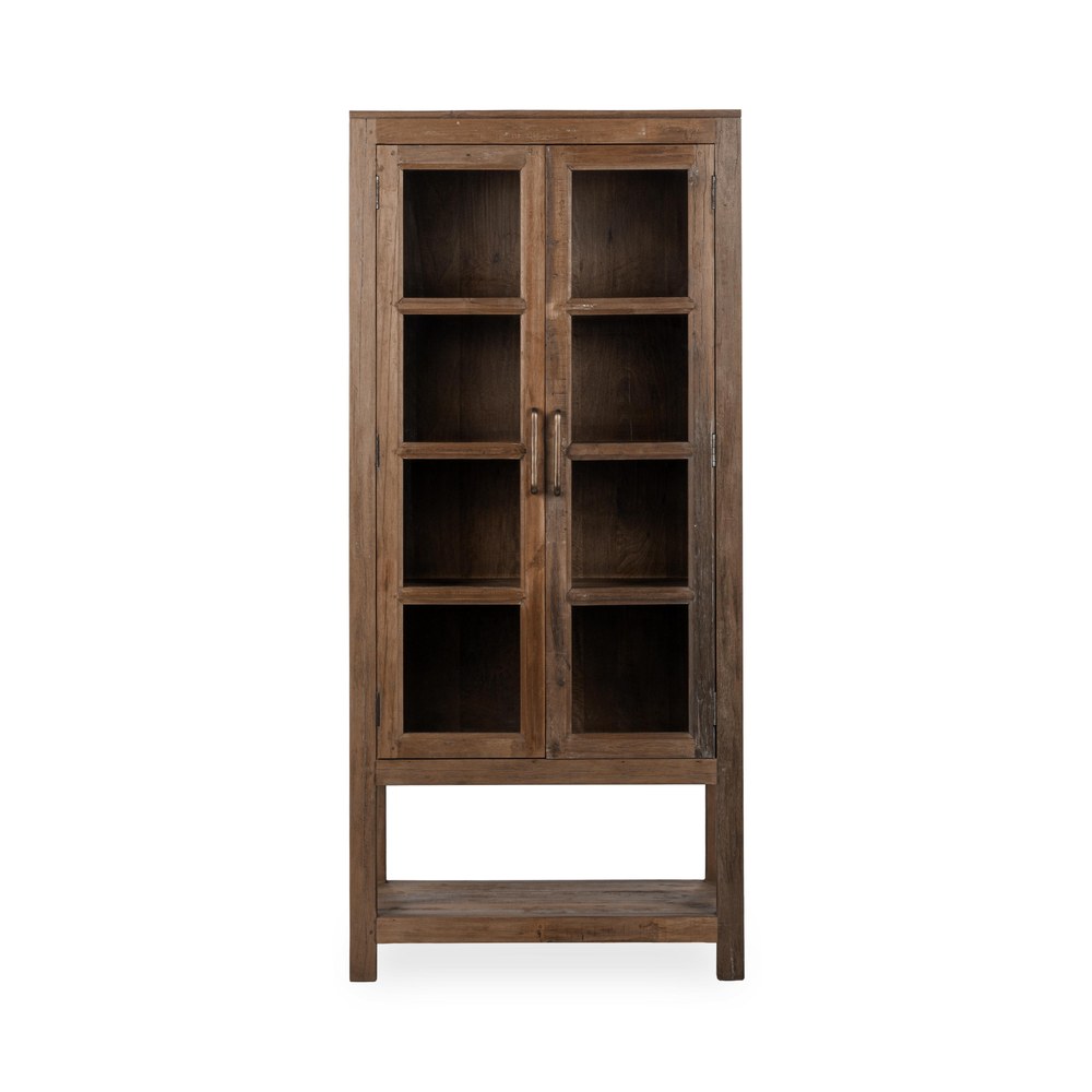 Classic Home - Kharga Reclaimed Wood Display Cabinet - Natural - 52010986 view 2