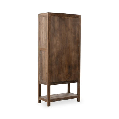 Classic Home - Kharga Reclaimed Wood Display Cabinet - Natural - 52010986 view 5