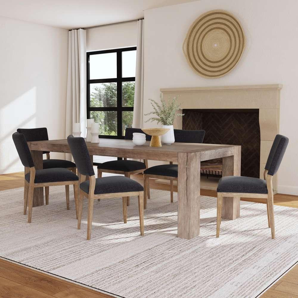 Classic Home - Kingston 89in Dining Table Gray - 51031223 veiw 9