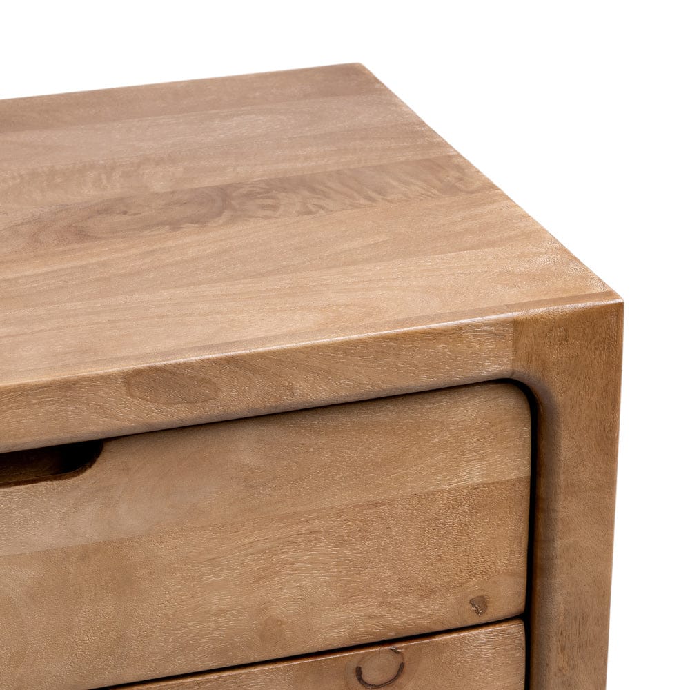 Classic Home - Laguna 6-Drawer Mango Wood Dresser - Natural - 54010258 view 5