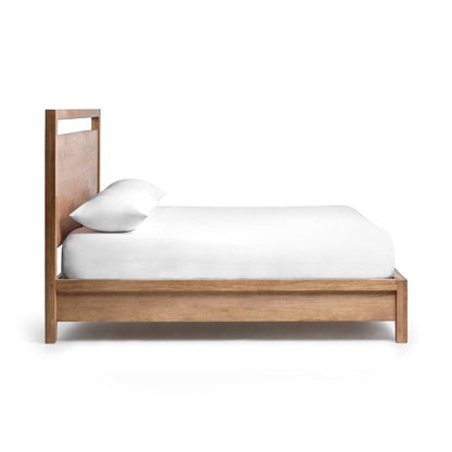 Classic Home - Laguna Mango Wood Platform Bed - Natural - Queen - 54010256 view 3