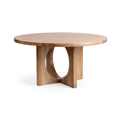 Classic Home - Laguna Mango Wood Round Dining Table - Natural - 51012021 view 2