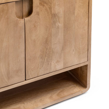 Classic Home - Laguna Mango Wood Sideboard Buffet - Natural - 52010997 view 5