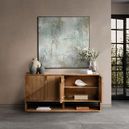 Classic Home - Laguna Mango Wood Sideboard Buffet - Natural - 52010997 view 9