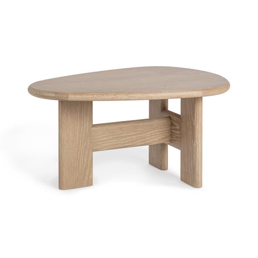 Classic Home - Langford 34x25x20 Oak Wood Coffee Table - Coastal Drift - 51031865 view 2