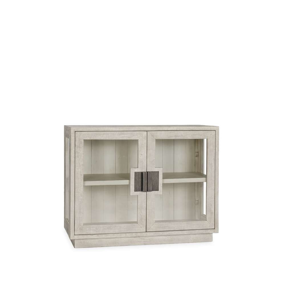 Classic Home - Larson Reclaimed Pine 2Dr Cabinet White Wash - 52004145 veiw 1