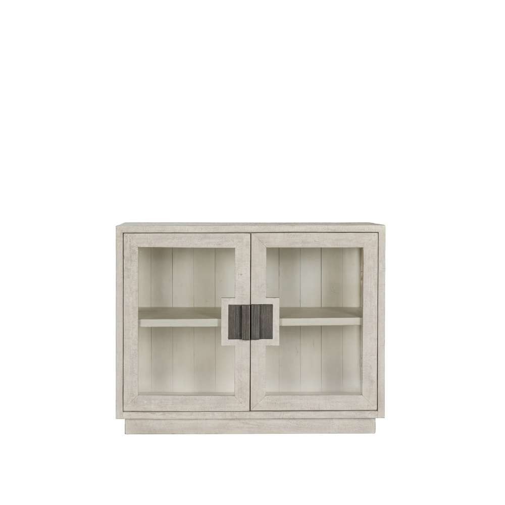Classic Home - Larson Reclaimed Pine 2Dr Cabinet White Wash - 52004145 veiw 2