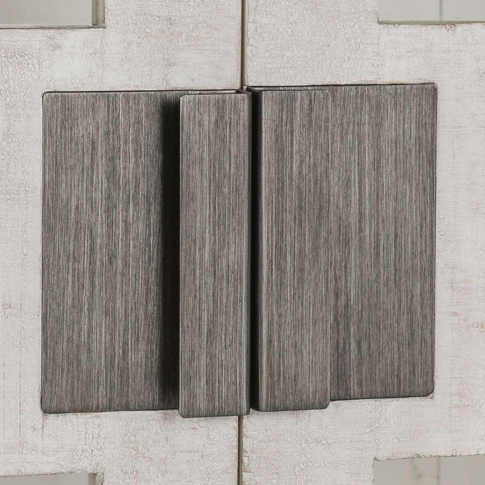 Classic Home - Larson Reclaimed Pine 2Dr Cabinet White Wash - 52004145 veiw 9