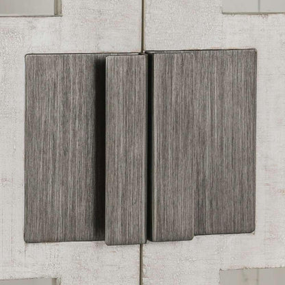 Classic Home - Larson Reclaimed Pine 2Dr Cabinet White Wash - 52004145 veiw 9