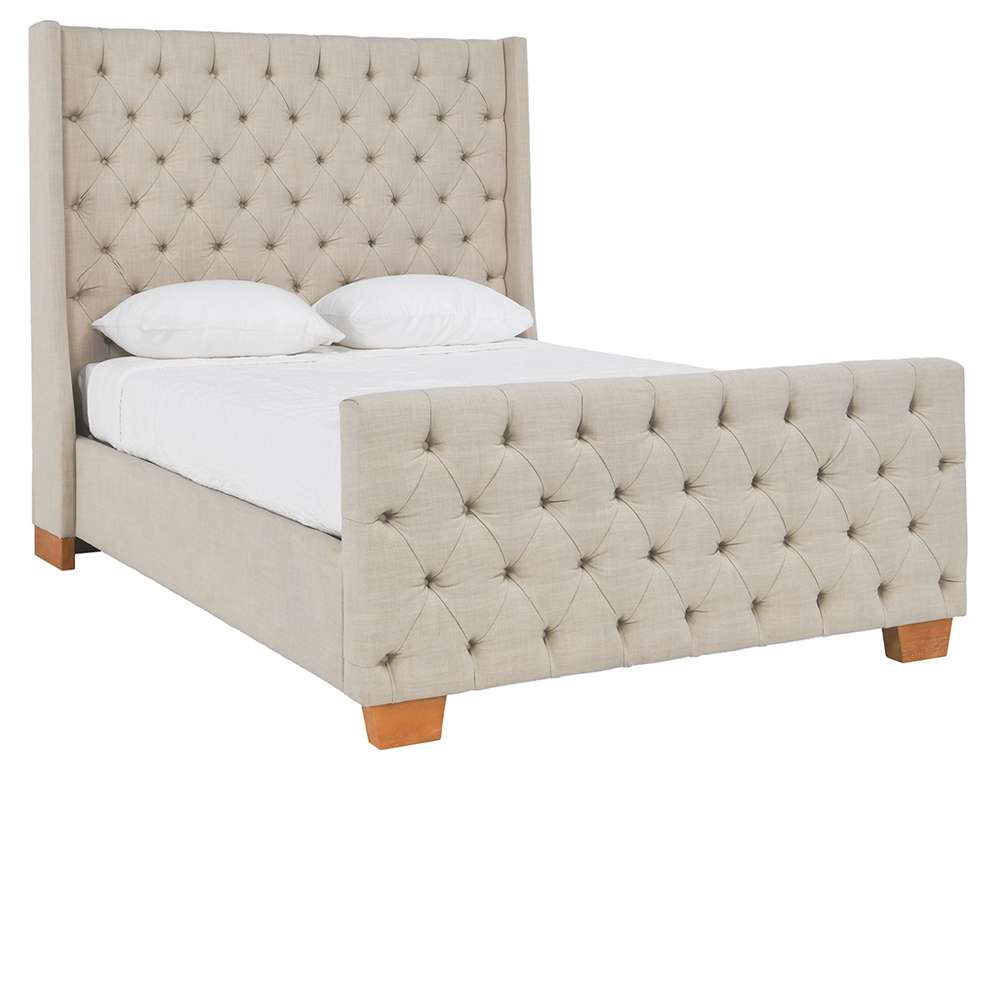 Classic Home - Laurent Tufted Bed Queen - 54005510 veiw 1