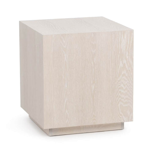 Classic Home - Layne 20in Square End Table White Wash - 51031403 view 1