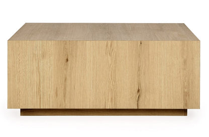 Classic Home - Layne 42in Square Coffee Table w/Casters Natural - 51031406 view 2