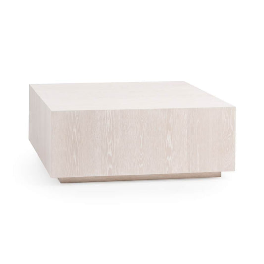 Classic Home - Layne 42in Square Coffee Table w/Casters White Wash - 51031407 view 1