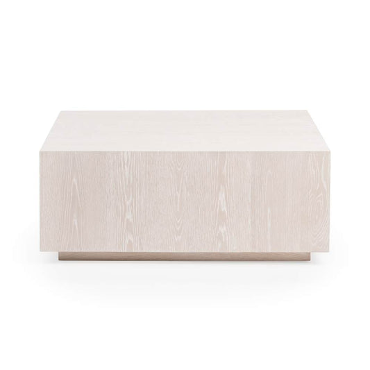 Classic Home - Layne 42in Square Coffee Table w/Casters White Wash - 51031407 view 2