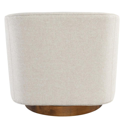 Classic Home - Leonard Swivel Fabric Accent Chair In Beige - 53004248 veiw 4