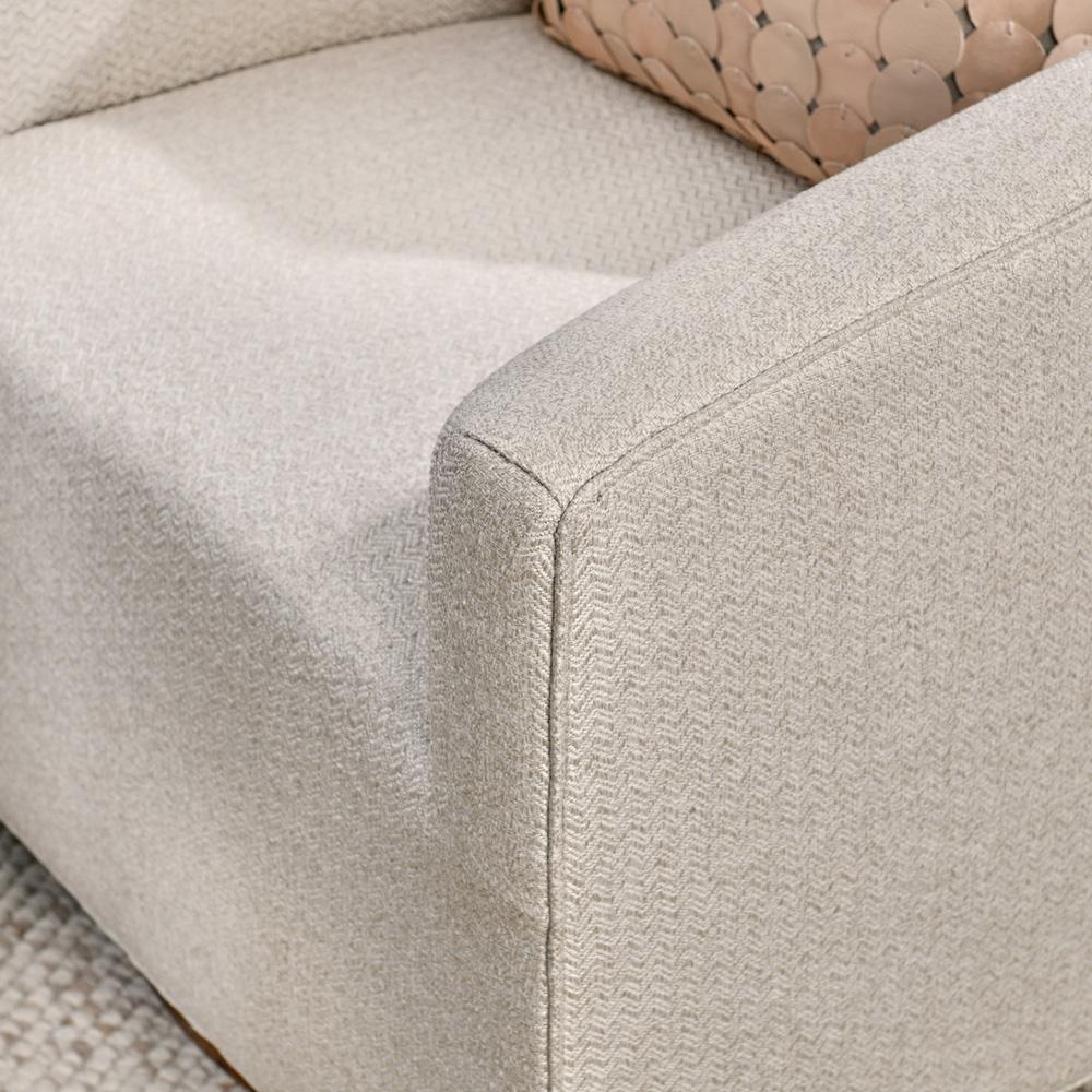 Classic Home - Leonard Swivel Fabric Accent Chair In Beige - 53004248 veiw 7