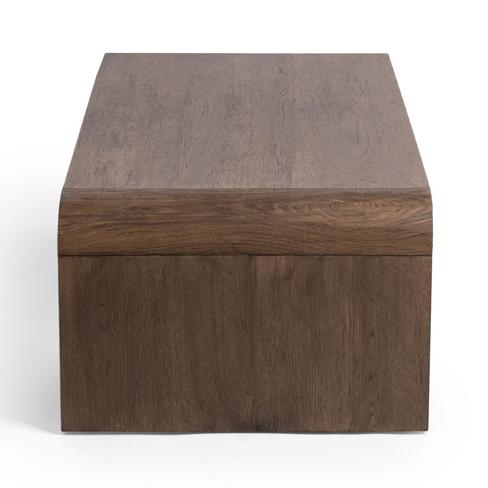 Classic Home - Levine Oak Veneer Coffee Table - Walnut Ridge - 51012198 view 3