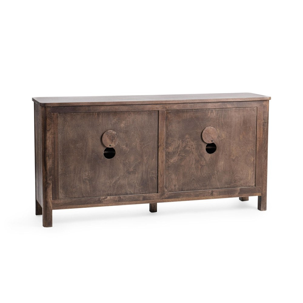 Classic Home - Lina Mango Wood Sideboard Buffet - Kona Brown - 52011032 view 4