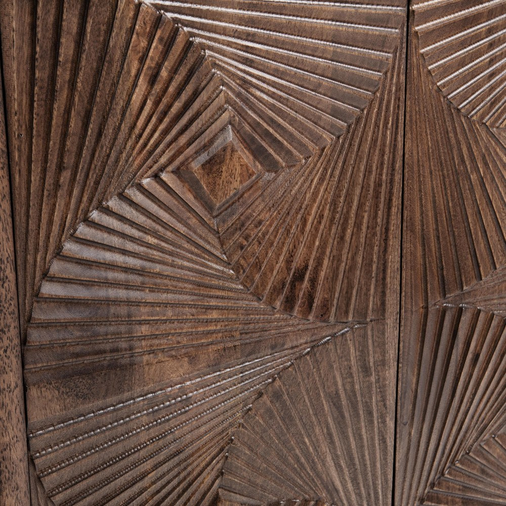 Classic Home - Lina Mango Wood Sideboard Buffet - Kona Brown - 52011032 view 7