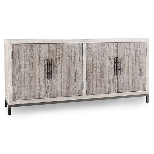Classic Home - Lisbon 4Dr Sideboard White - 52004655 veiw 1