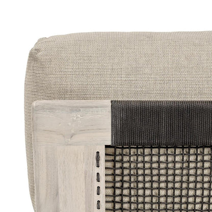 Classic Home  - Livia Outdoor Teak Modular Sectional - Taupe - 53051647 veiw 4