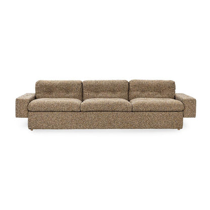 Classic Home  - Lucca 117in Upholstered Fabric Sofa in Honey Yellow - 6106SF16 veiw 2