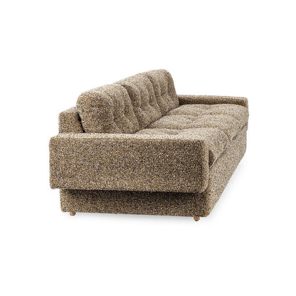 Classic Home  - Lucca 117in Upholstered Fabric Sofa in Honey Yellow - 6106SF16 veiw 3