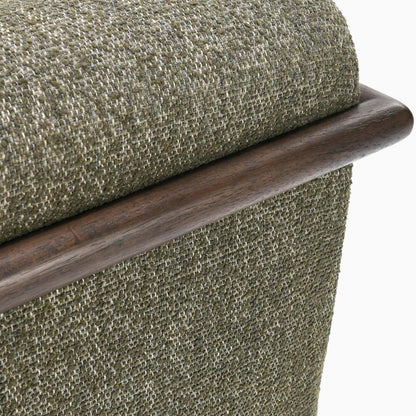 Classic Home - Lucia Mid-Century  Green Boucle Fabric Upholstered Swivel Accent Chair - 53004802 veiw 5