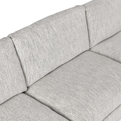 Classic Home - Ludwig 5-Piece Upholstered Fabric Sectional Sofa In Ivory - 53004809 veiw 6