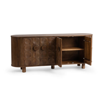 Classic Home - Lyle Mango Wood Sideboard Buffet - Artisan Brown - 52011033 view 3