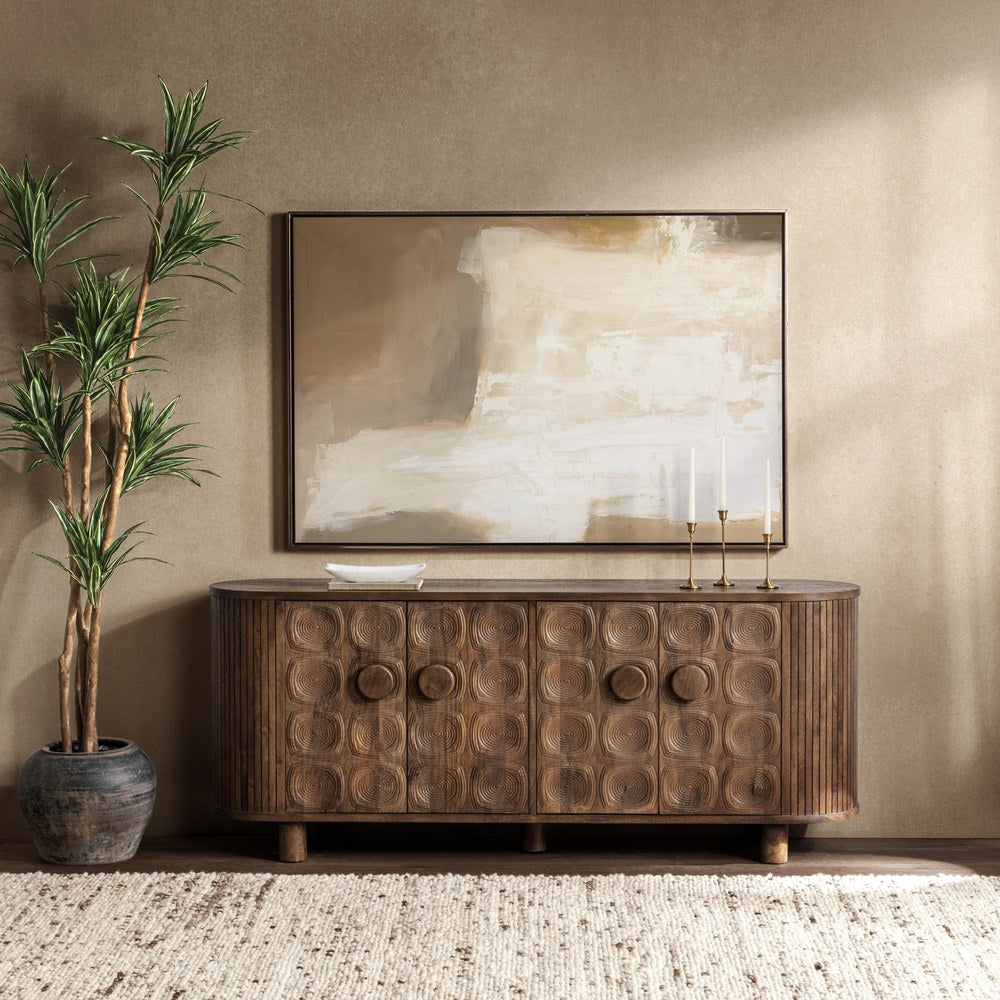 Classic Home - Lyle Mango Wood Sideboard Buffet - Artisan Brown - 52011033 view 8