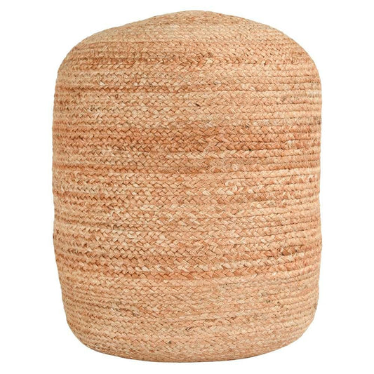 Classic Home - Madeira Jute Natural Pouf 18x18x18 - VP10019 veiw 1