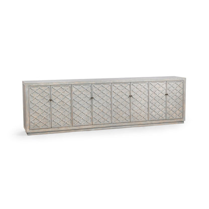 Classic Home - Malibu Reclaimed Pine Sideboard Buffet - Blue Washed - 52004765 view 1
