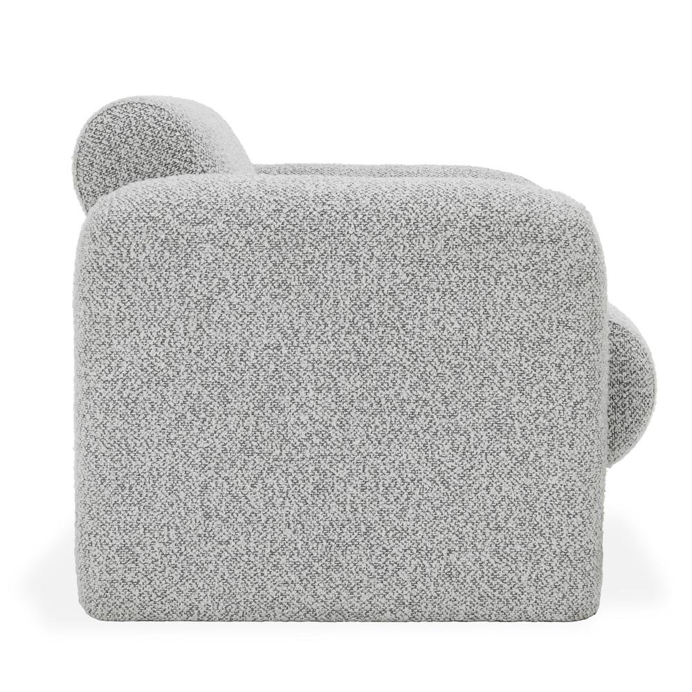 Classic Home - Marcel Boucle Fabric Accent Chair In Mercury Gray - 53004829 veiw 3