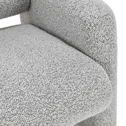 Classic Home - Marcel Boucle Fabric Accent Chair In Mercury Gray - 53004829 veiw 5