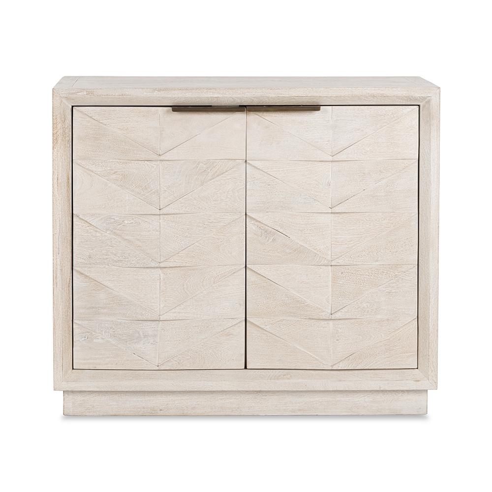 Classic Home  - Marvin 2-Door Mango Wood Sideboard Buffet - White Wash - 52010946 veiw 2