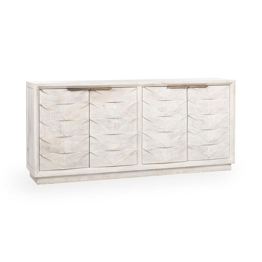 Classic Home  - Marvin Mango Wood Sideboard Buffet - White Wash - 52010945 veiw 1