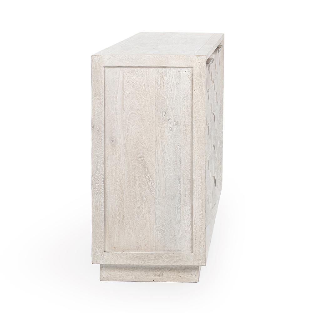 Classic Home  - Marvin Mango Wood Sideboard Buffet - White Wash - 52010945 veiw 4