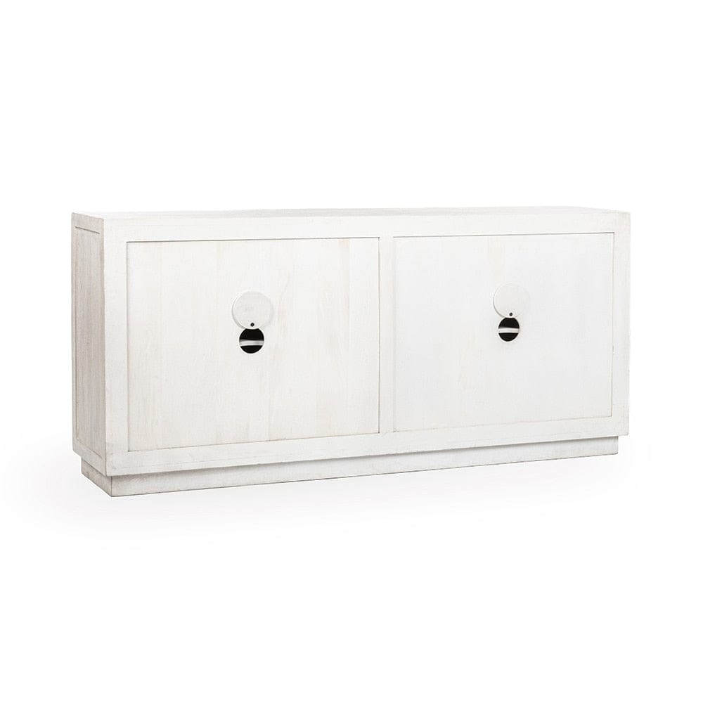 Classic Home  - Marvin Mango Wood Sideboard Buffet - White Wash - 52010945 veiw 5