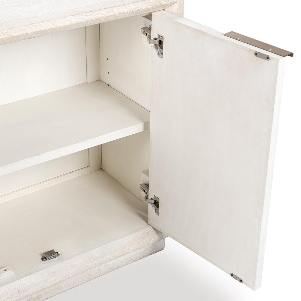 Classic Home  - Marvin Mango Wood Sideboard Buffet - White Wash - 52010945 veiw 7