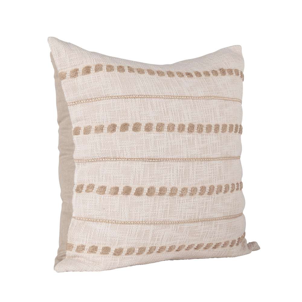Classic Home - Melange - Lago Ivory/Natural 22x22 - V260051 veiw 4