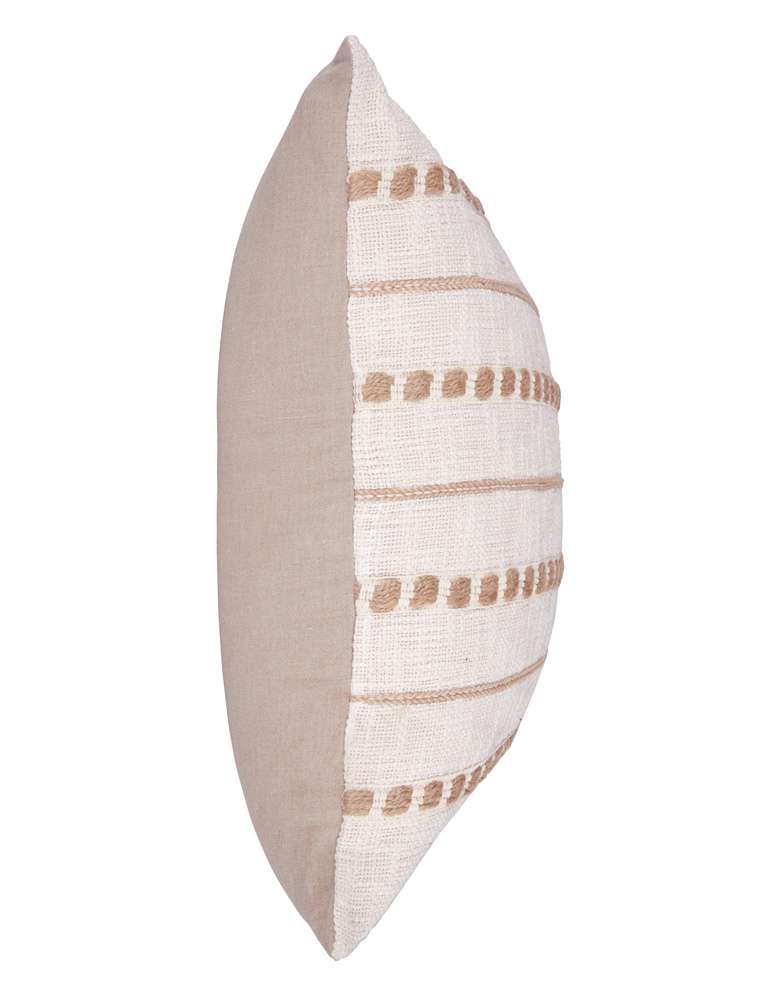 Classic Home - Melange - Lago Ivory/Natural 22x22 - V260051 veiw 5