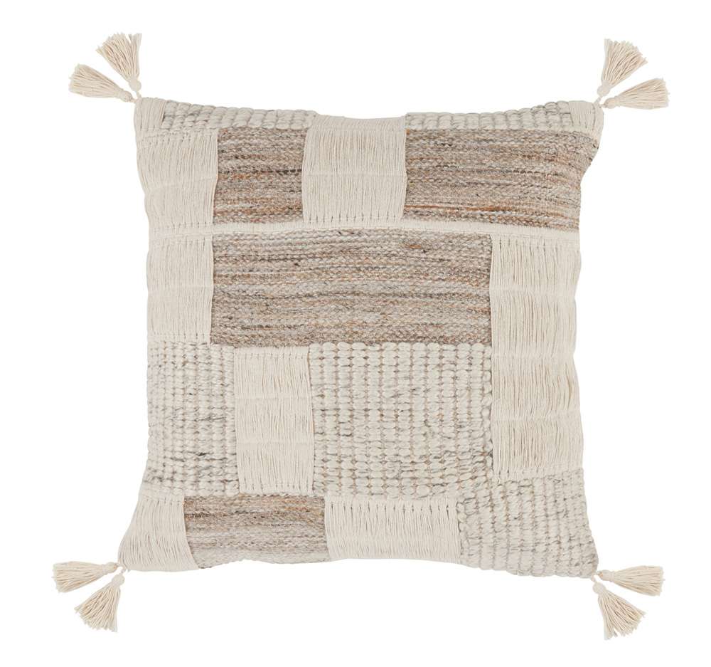Classic Home - Melange - Lamar Gray/Ivory 22x22 - V260046 veiw 2