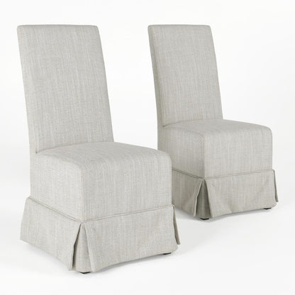 Classic Home - Melrose Set Of Two Fabric Dining Chairs In Natural - 53051403 veiw 1