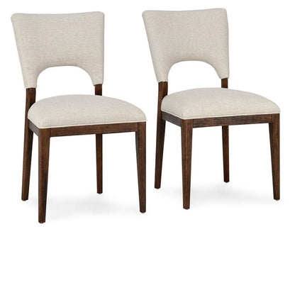 Classic Home - Mitchel Upholstered Dining Chair Natural (Set of 2) - 53051681 veiw 1