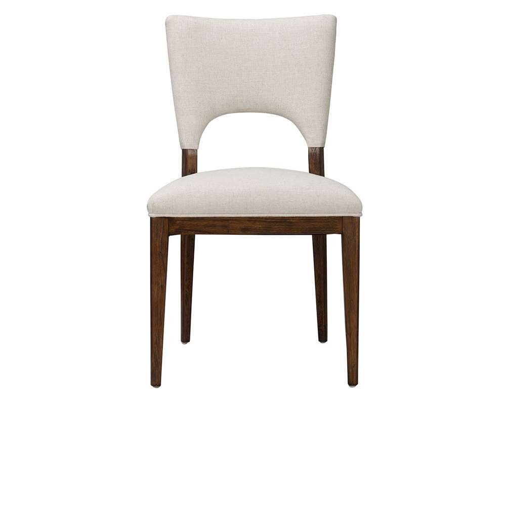 Classic Home - Mitchel Upholstered Dining Chair Natural (Set of 2) - 53051681 veiw 2