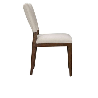 Classic Home - Mitchel Upholstered Dining Chair Natural (Set of 2) - 53051681 veiw 3
